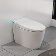 Eclife TT004WH Smart Toilet with Heated Seat, Massage Clean, Quick Installation, 1 Year Warranty