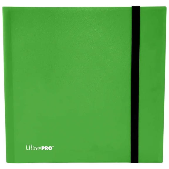 Ultra PRO: 12-Pocket PRO-Binder - Eclipse (Lime Green)