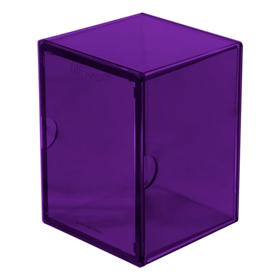 Ultra Pro Eclipse 2-Piece Deck Box: Royal Purple - For Pokemon game, MTG, Baseball, Basketball, Football card and other Trading Cards or Board Games storage