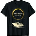 thumbnail image 1 of Eclipse 2024 Cruise Ship Total Solar Eclipse Totality Family T-Shirt, 1 of 3