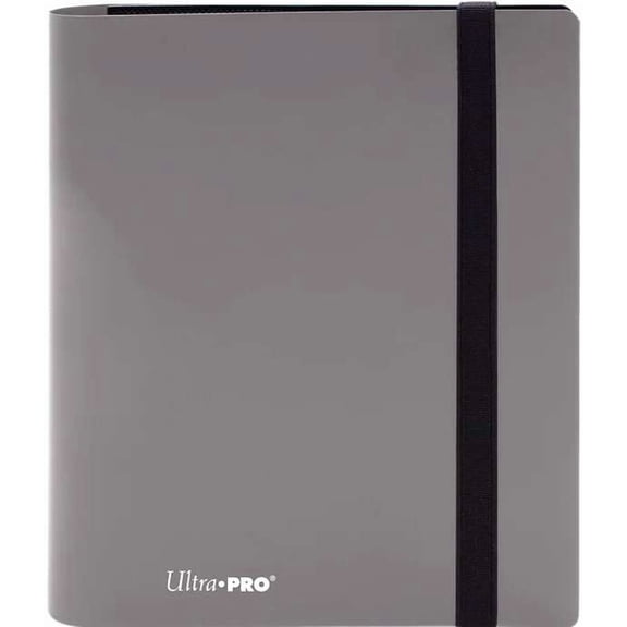 Ultra Pro E-15386 Eclipse 4 Pocket Pro Binder-Smokey Grey