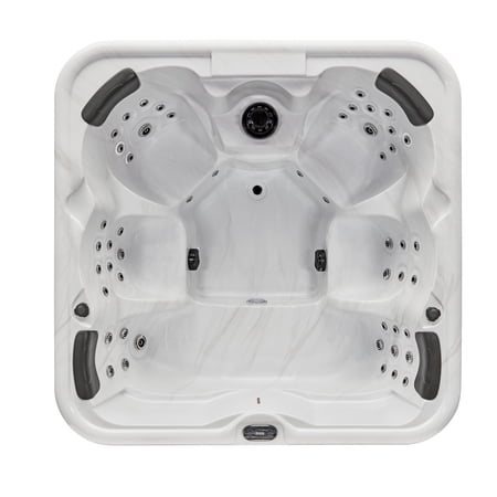 Eclipse 6 Person 51 Jet Hot Tub with Bluetooth, LED Lighting and Ozone