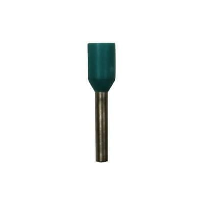 Eclipse 701-026-100 22 AWG Turquoise 6mm Barrel Wire Ferrules 100 Pack.