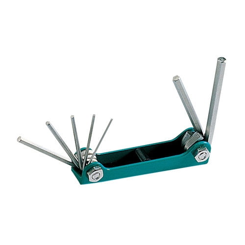 Eclipse 800-124 7 Pc Folding Hex Key Set Metric