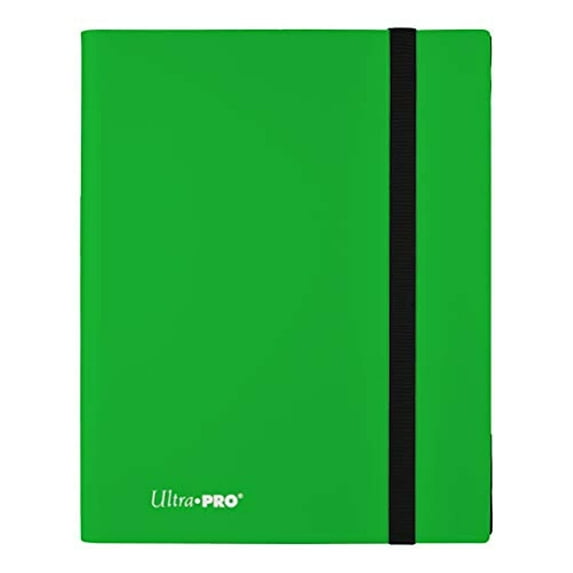 Ultra Pro E-15148 Eclipse 9-Pocket PRO-Binder-Lime Green