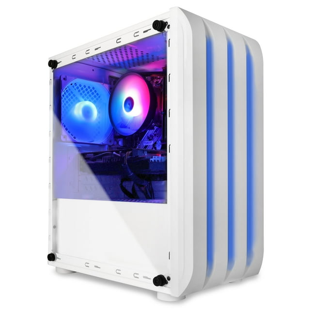 Blackout Computers Eclipse ATX Gaming Desktop, Intel Core i7 4790, 16GB RAM, 1TB SSD, 1TB HD, White