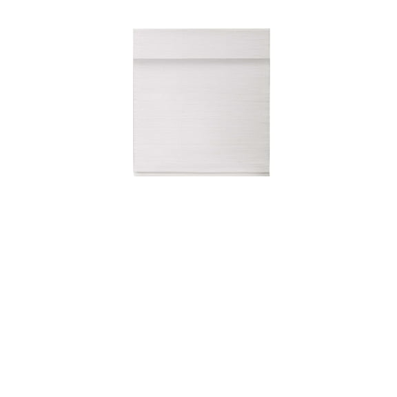 Eclipse Bamboo Cordless Light Filtering Privacy Roman Shade, White, 27 x 72