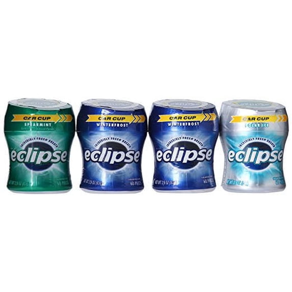 Eclipse Bottle Variety Pack Gum, 4 Ct