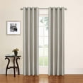 thumbnail image 1 of Eclipse Bryson Thermaweave 100% Room Darkening 52 x 63 Curtain Panel in Latte, 1 of 6