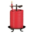 thumbnail image 1 of Eclipse - Candle by The Hour - 80 Hour (20559BR) Pliable Coil Candle with Cotton Wick - Red, 1 of 4