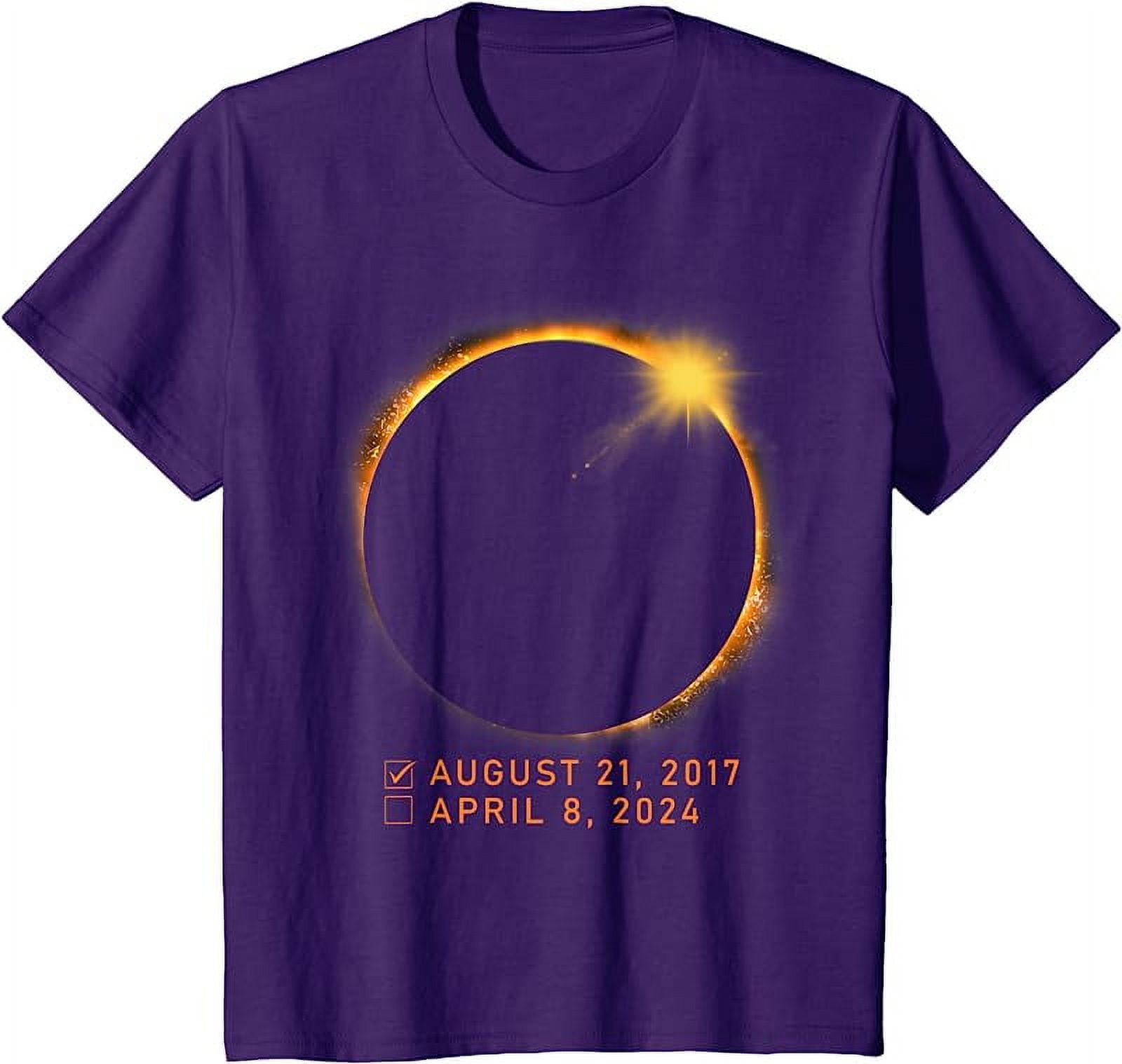 Eclipse Checklist Total Solar Eclipse April 8 2024 Eclipse T-Shirt ...