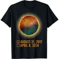 thumbnail image 1 of Eclipse Checklist Total Solar Eclipse Shirt April 8 2024 T-Shirt, 1 of 3