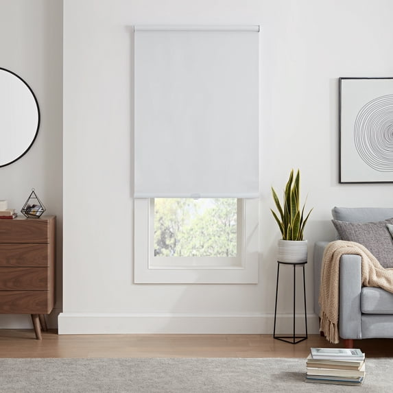 Eclipse Cordless 100% Blackout Polyester Roller Window Shades, 48" x 72"