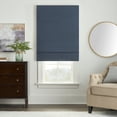 thumbnail image 1 of Eclipse Cordless Blackout Polyester Shade, Indigo 35" x 64", 1 of 12