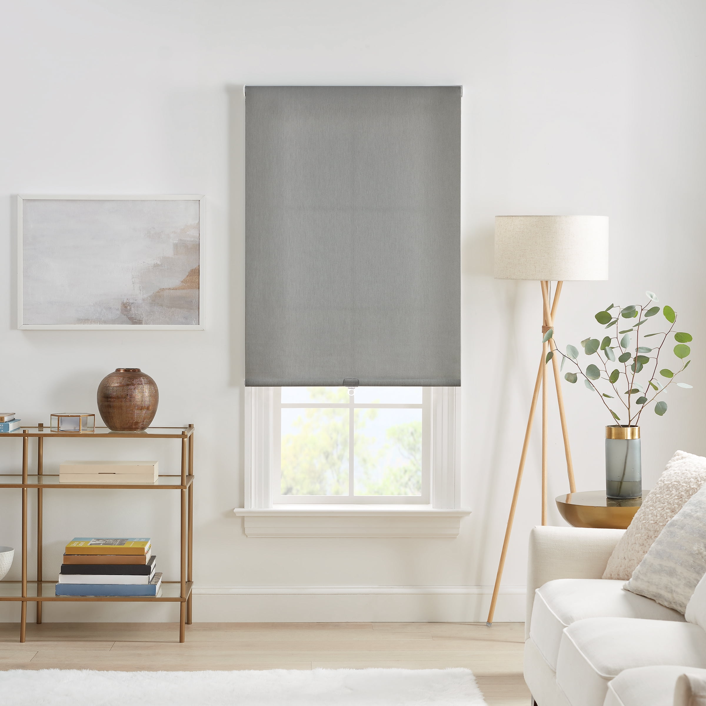 Eclipse Cordless Light Filtering Polyester Roller Window Shades, 23" x 72"