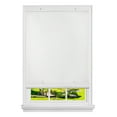 thumbnail image 1 of Eclipse Cordless Vinyl Roll-Up Blind 72x72 - White, 1 of 3