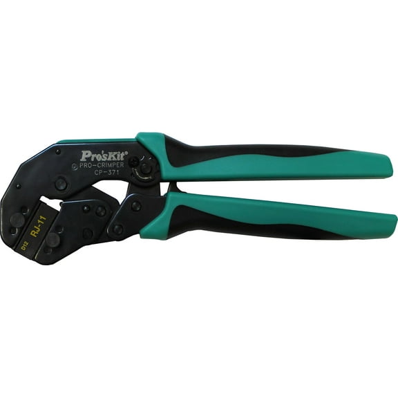 Eclipse Crimper, Ratcheted, CrimPro Series, Modular Plugs RJ11, 2, 4, or 6 position Plugs (902-151)