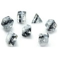 thumbnail image 1 of Eclipse Dice Set Luna Style, White and Black, by Gate Keeper Games, 1 of 16