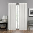 thumbnail image 1 of Eclipse Draft Stopper Summit Solid 40 x 63 Curtain Panel in White, 1 of 5