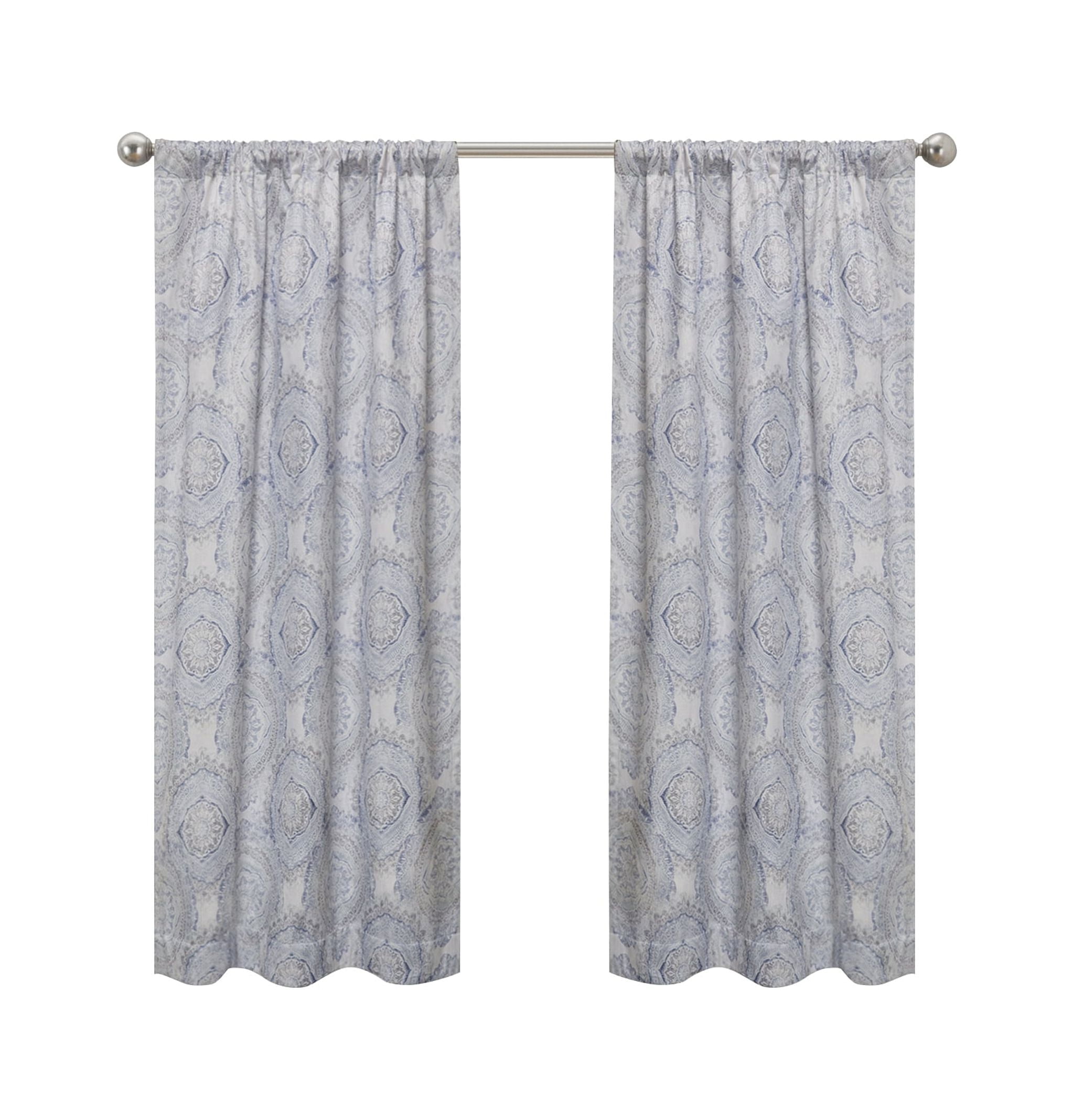 Eclipse Draft Stopper Room Darkening Fleece Lined Rod Pocket, Single