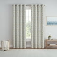 thumbnail image 1 of Eclipse Dutchess Botanical 100% Blackout Lined Curtains, Sheer Grommet (1 panel), 63" long x 50" wide, Flaxen, 1 of 6
