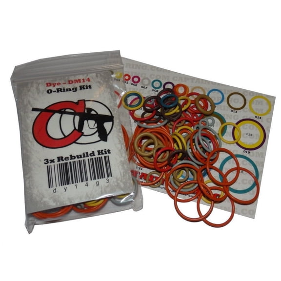 Eclipse EGO9 / EGO10 / EGO11 - Color Coded 3x Oring Rebuild Kit