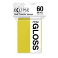 thumbnail image 1 of Ultra PRO: Small 60ct Sleeves - Eclipse Gloss (Lemon Yellow), 1 of 11