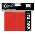 thumbnail image 1 of Ultra PRO: Standard 100ct Sleeves - Eclipse Gloss (Apple Red), 1 of 6