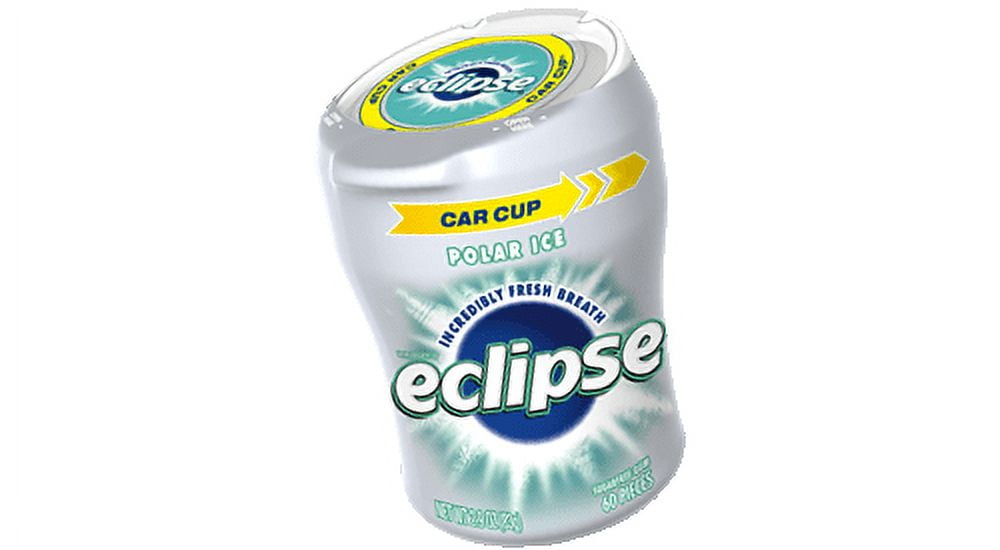 Eclipse Gum, Polar Ice, 60 Count Bottle