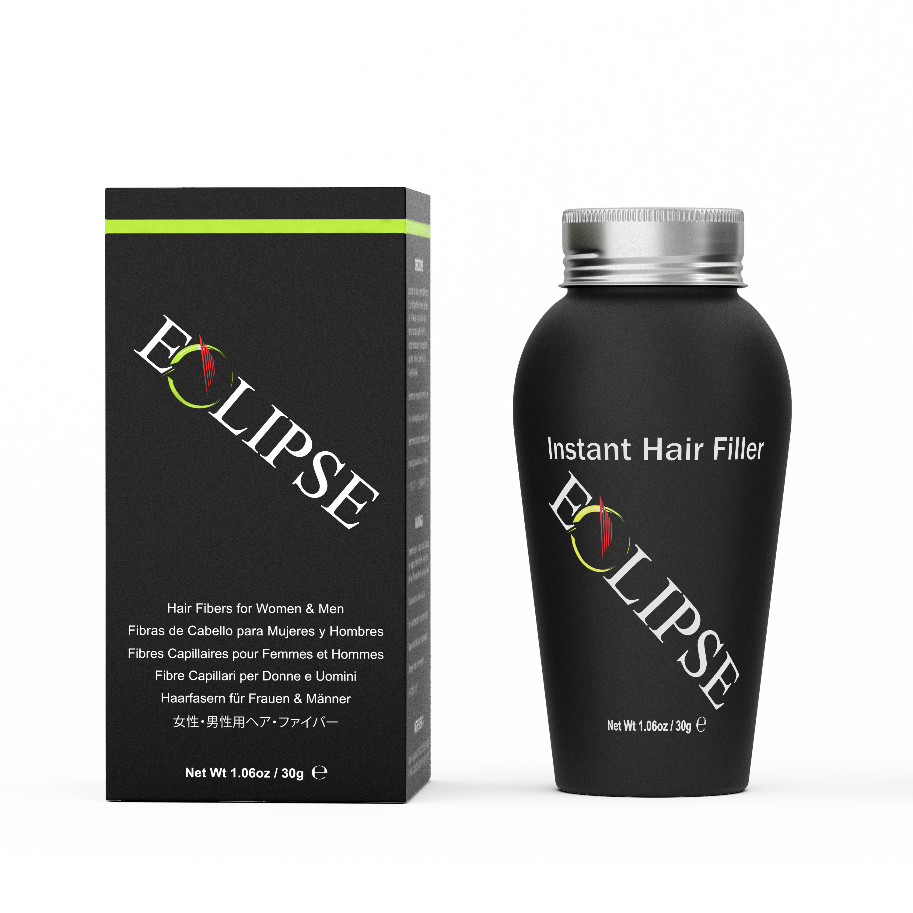 Eclipse Hair Fibers Light Brown 30g