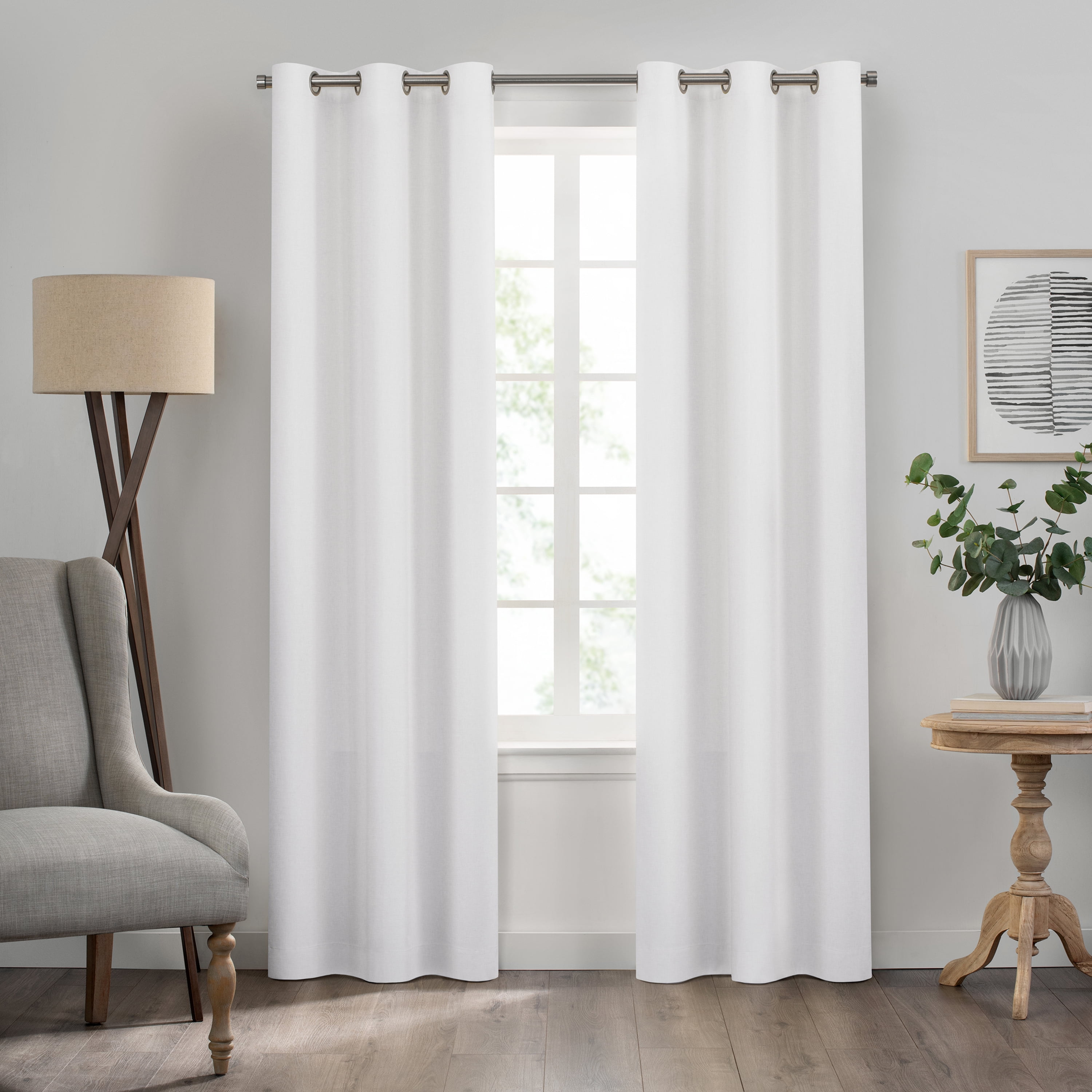 Eclipse Kendall Grommet Blackout Curtains, 84 In Long x 42 In Wide ...