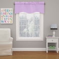 thumbnail image 1 of Eclipse Kendall Solid Scalloped Valance (1 Panel), 42 In Wide x 18 In Long, Light Purple, 1 of 6