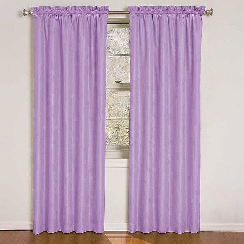 Eclipse Kids Quinn Energy-Efficient Single Curtain Panel, 42" x 63", Purple - image 1 of 5