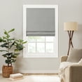 thumbnail image 1 of Eclipse Lane Cordless Roman Shades for Windows, Room Darkening, 23 in Wide x 64 in Long, Grey, 1 of 12