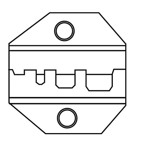 Eclipse Lunar Series Die Set - Wire Ferrules AWG 10-6 (300-103)