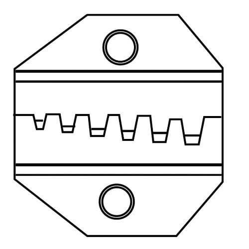 Eclipse Lunar Series Die Set - Wire Ferrules AWG 22-12 (300-097)