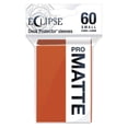 thumbnail image 1 of Ultra Pro Small Sleeves: Eclipse Matte - Pumpkin Orange (60), 1 of 11