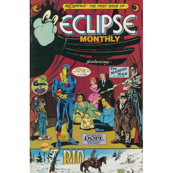 Eclipse Monthly #1 VF ; Eclipse Comic Book
