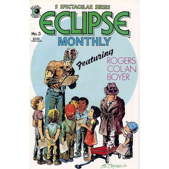 Eclipse Monthly #3 VF ; Eclipse Comic Book