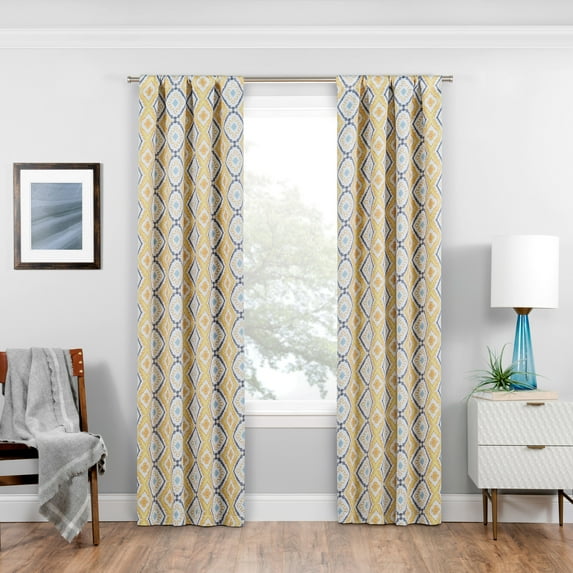 Eclipse Morrow Blackout 37 x 84 Curtain Panel in Gold