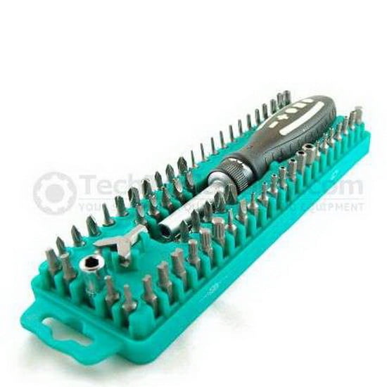 62 Piece Screwdriver Bit Set, 1/4" 800-081