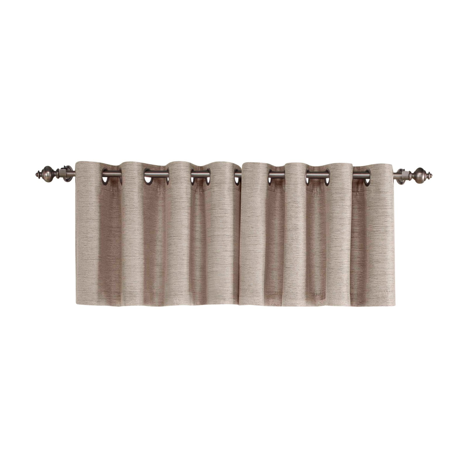 Bay Leaf Blackout Jacquard Grommet Valance 52" x 18"