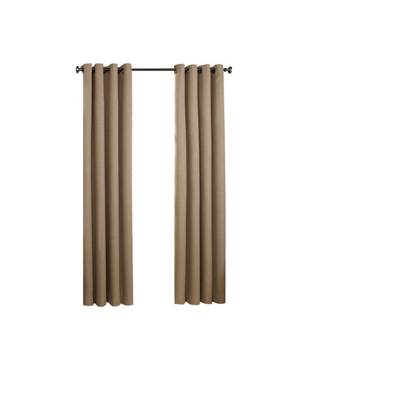 Eclipse Palisade Blackout Grommet Single Panel, 52"x108", Clay