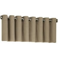 thumbnail image 1 of Eclipse Palisade Blackout Grommet Valance, 52"x18", Clay, 1 of 7