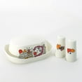 thumbnail image 1 of Eclipse Porcelain Codriez Salt & Pepper Set with Butter dish, 1 of 3