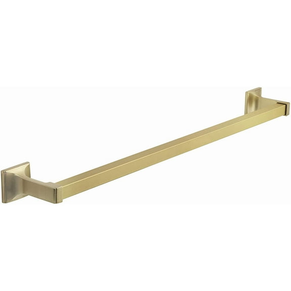 Eclipse Series Brushed Brass 24" Towel Bar: MBA5221