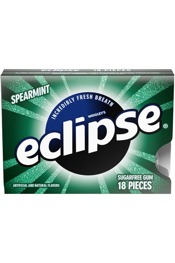 Spearmint Sugar Free Gum, 18 Piece Pack