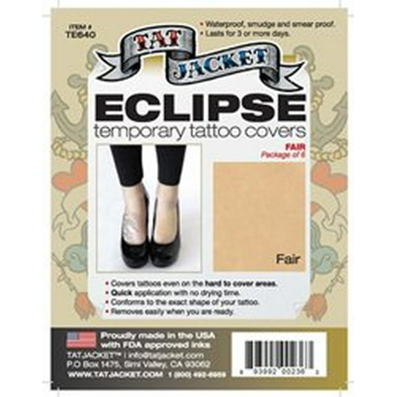 Eclipse Tattoo Cover Up Kit - 3 Colour Choices (Fair)