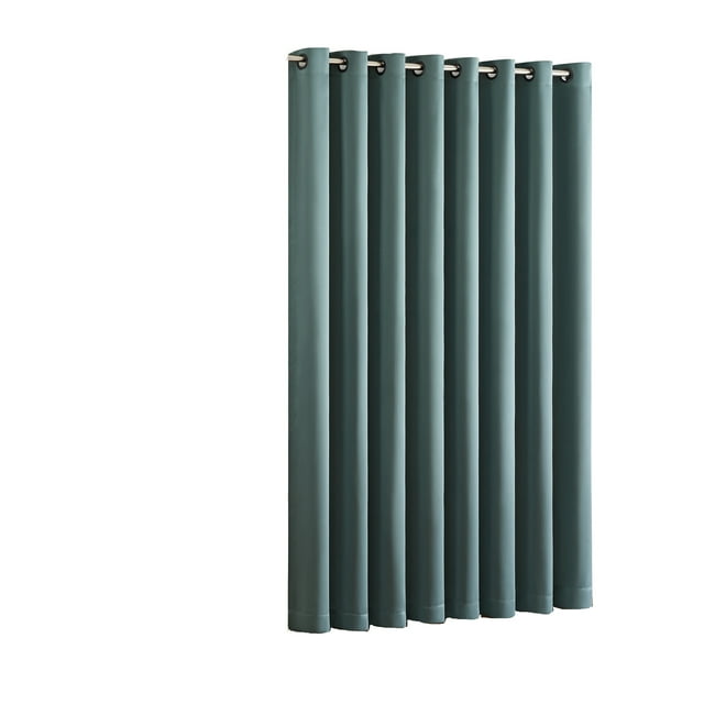 Eclipse Thermal Blackout Tricia Patio Door Window Curtain Panel, River