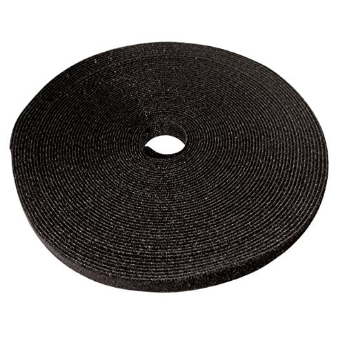 Eclipse Tools 902-035 Hook and Loop Tape, 1/2" Wide, 50' Roll, Black - 902-035